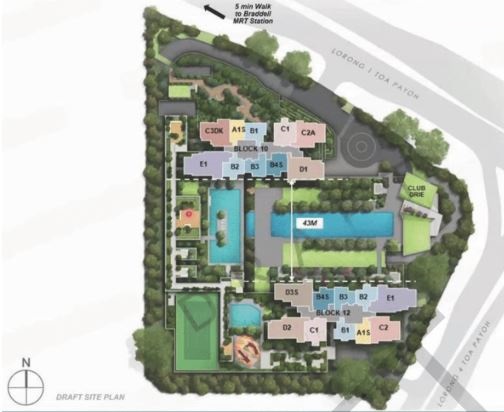 the-orie-toa-payoh-site-map
